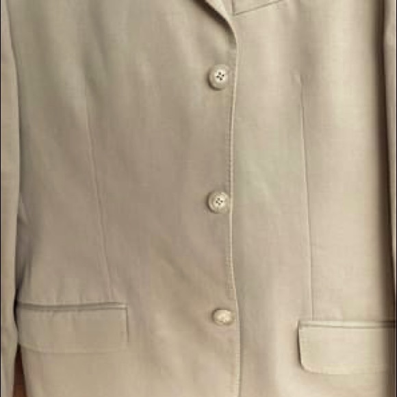 Men’s Italian cotton Khaki suit 42R - Picture 2 of 9